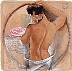 Distant Thoughts Paintings - Thoughts of Beauty by Talantbek Chekirov